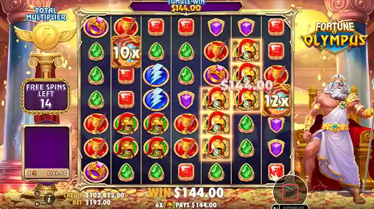 Main Fortune of Olympus dengan Uang Asli Online